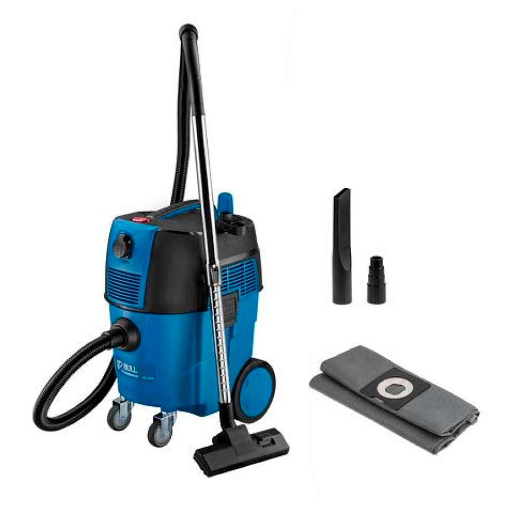 Пылесос BULL AS 3002 + аксессуары 1600 Вт, 30 л, 6м кабель, 3м шланг, HEPA, автомат. (0329189), AS 3002