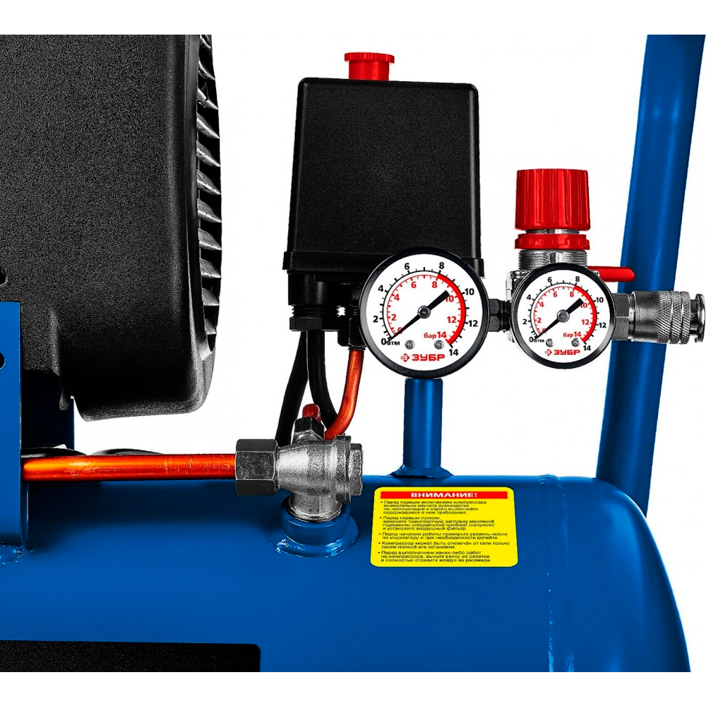 Компрессор воздушный поршневой ЗУБР ПРОФЕССИОНАЛ 2200Вт 320лмин 24л КПМ-320-24