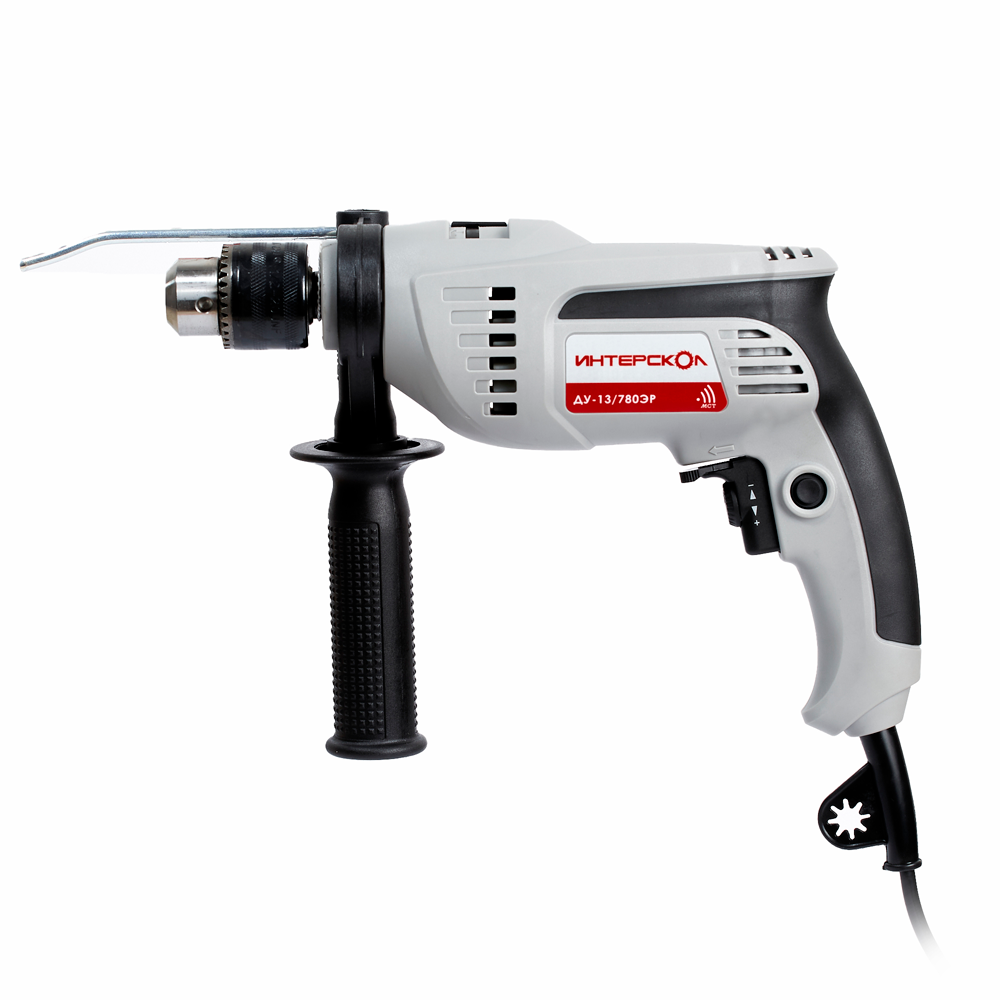 Дрель ударная ИНТЕРСКОЛ ДУ-13780ЭР