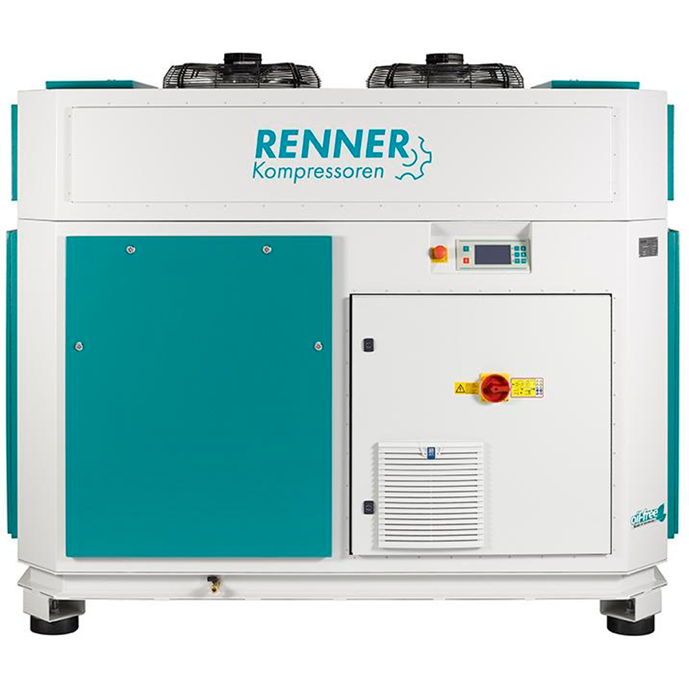 Винтовой компрессор RENNER RSWF 40.0 D - 13 бар безмасляный в Москве ...