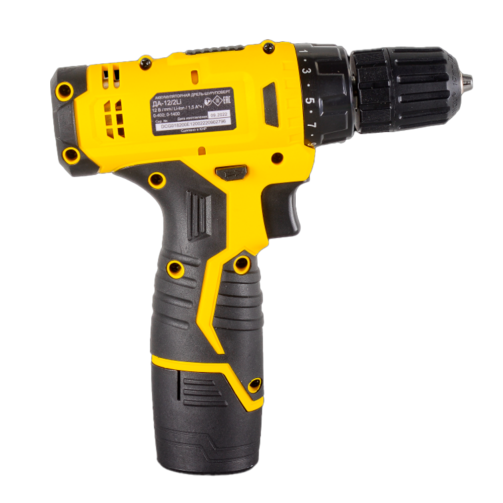 Дрель-шуруповерт аккумуляторная Eurolux ДА-122Li