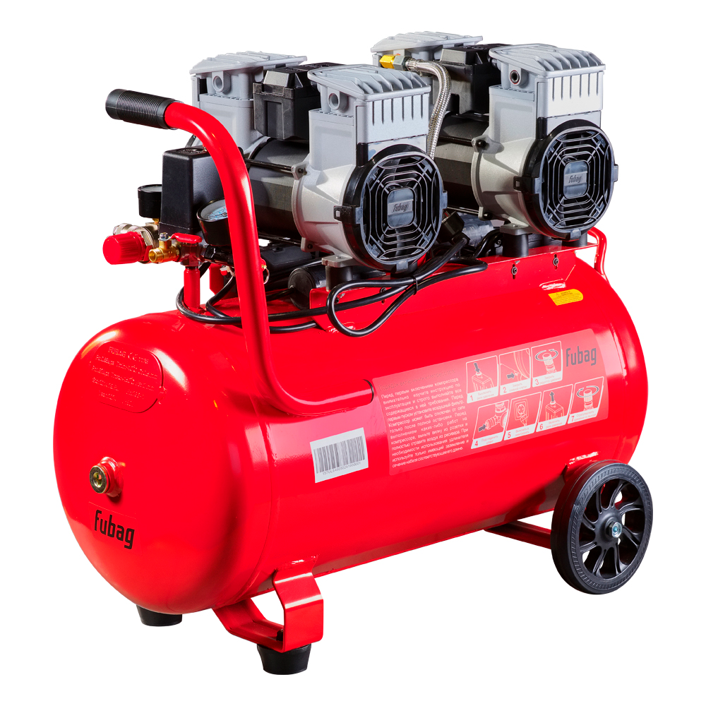 Компрессор воздушный FUBAG OLS 40050 CM32 безмасляный малошумный