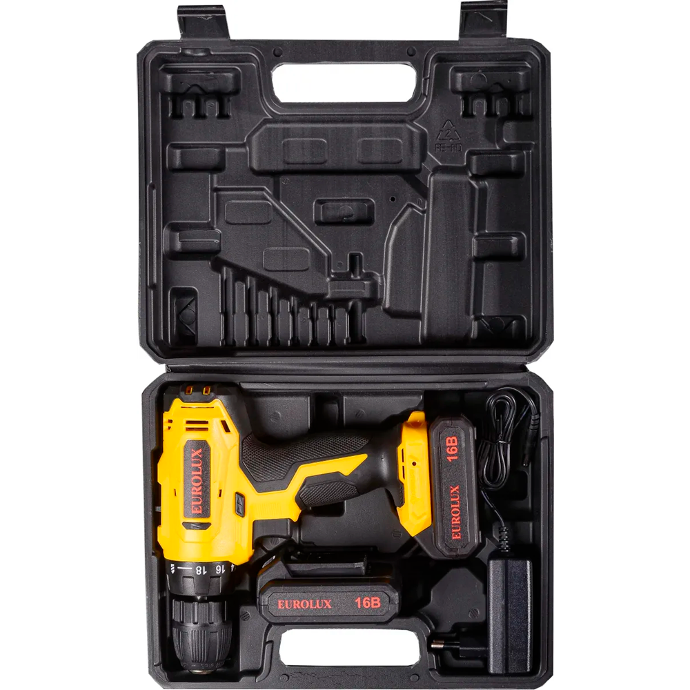 Дрель-шуруповерт аккумуляторная Eurolux ДА-162Li