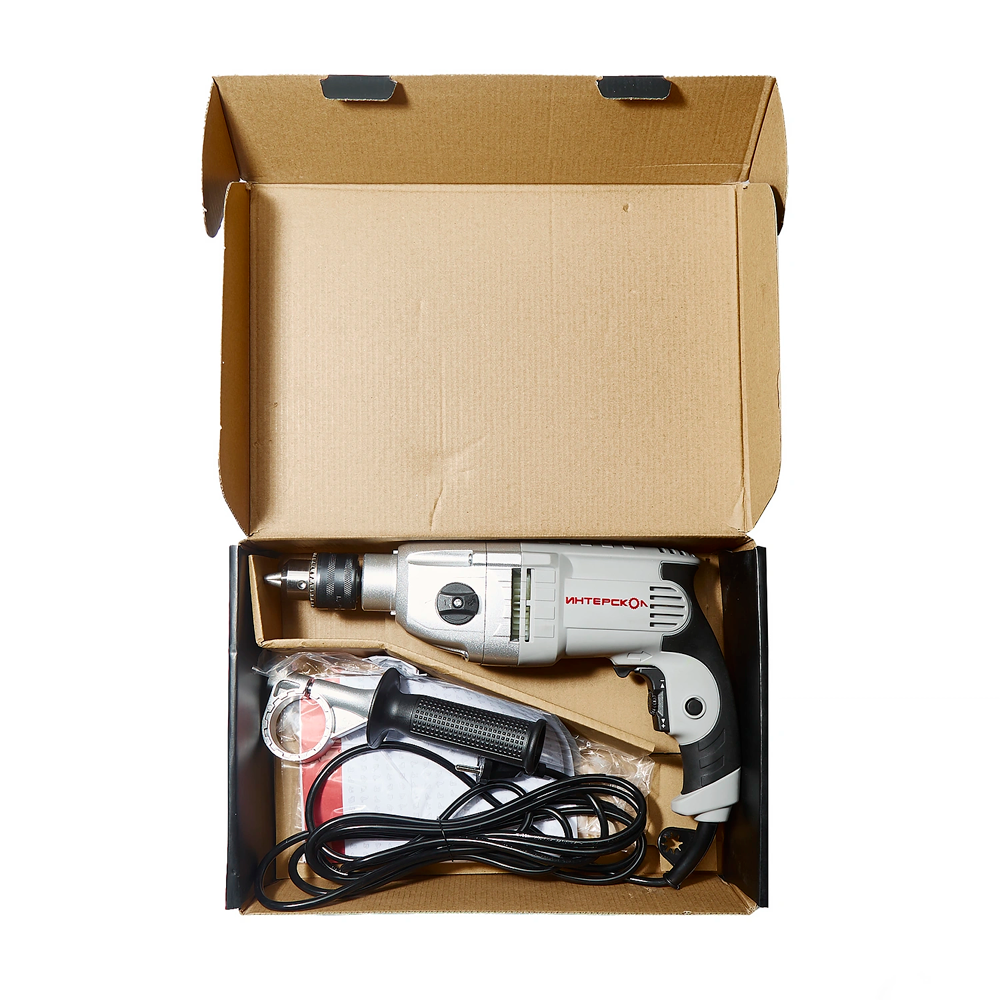 Дрель ударная ИНТЕРСКОЛ ДУ-13810ЭР