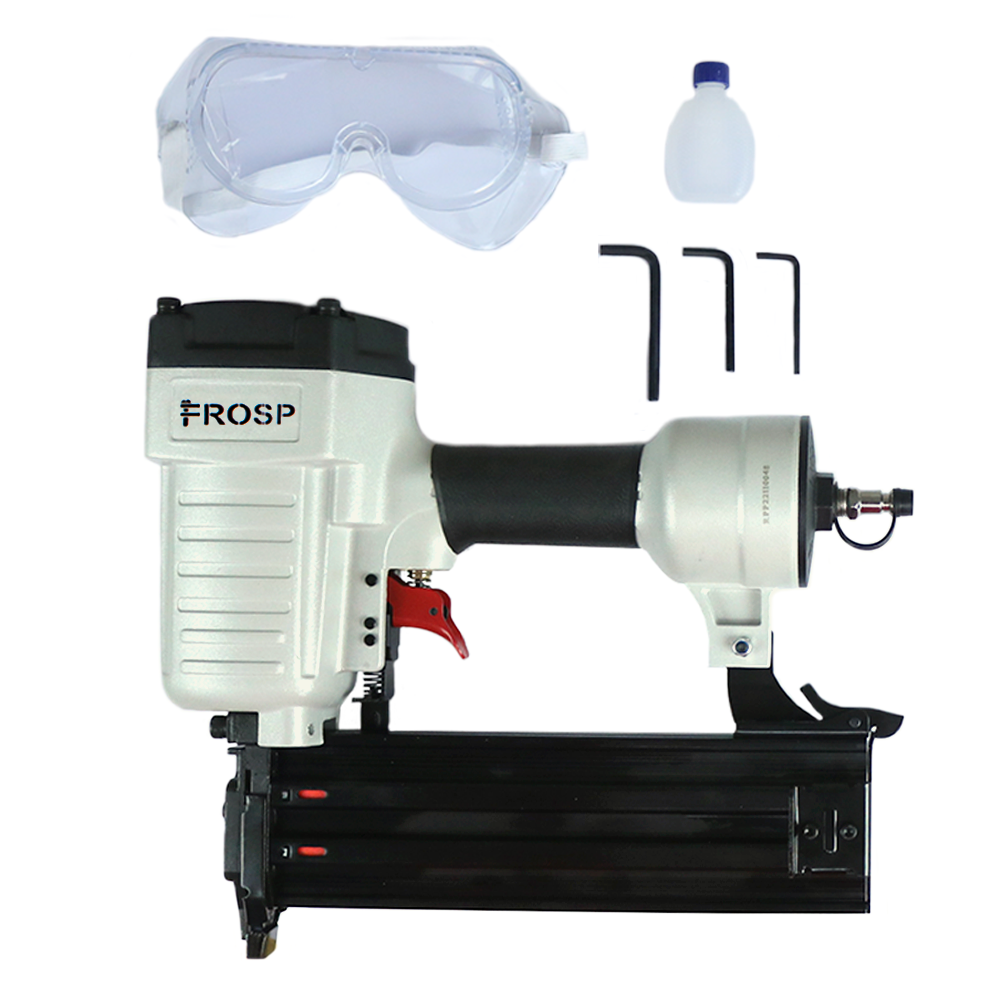 Пневмопистолет FROSP ST64X по легкому бетону кирпичу