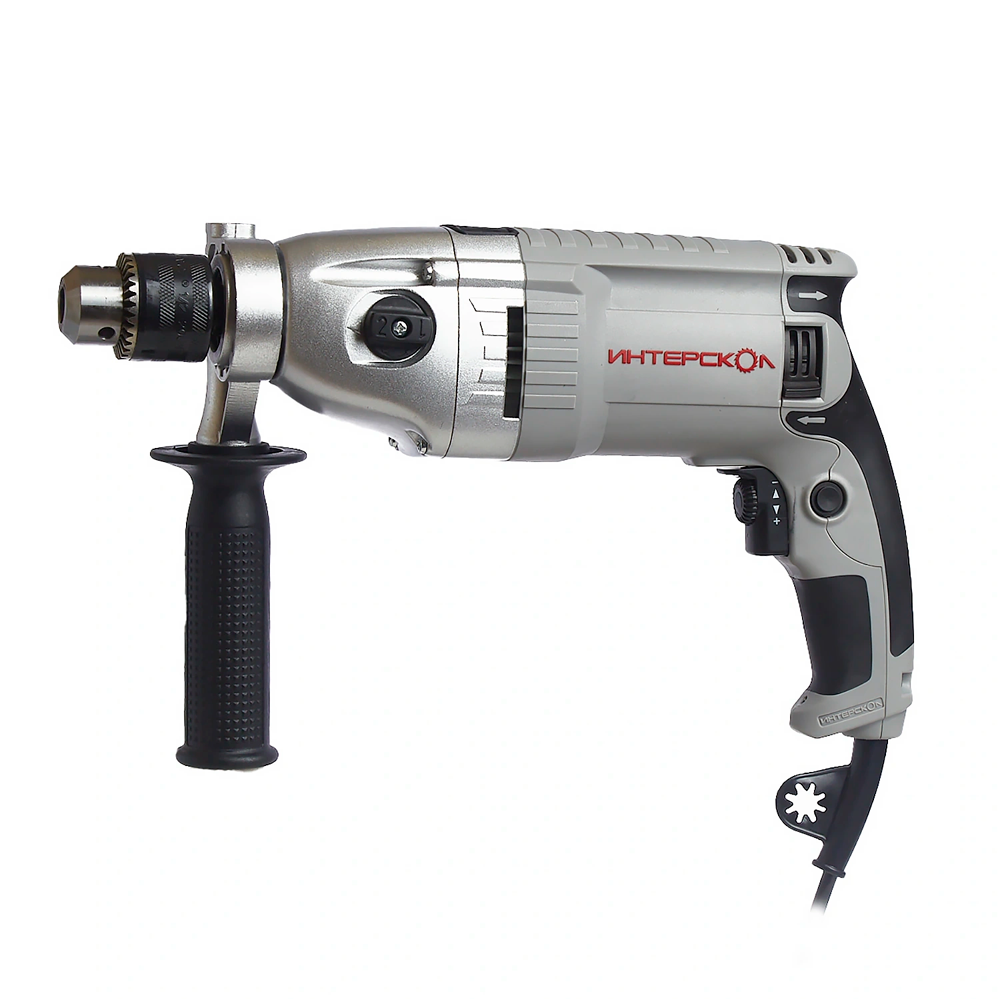 Дрель ударная ИНТЕРСКОЛ ДУ-161050ЭР