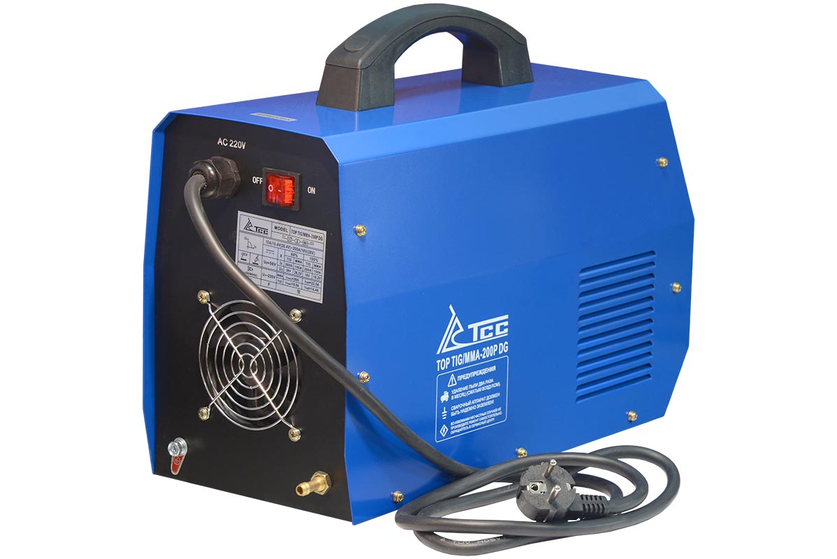 Сварочный инвертор TSS TOP TIGMMA-200P DG Импульсный профессиональный