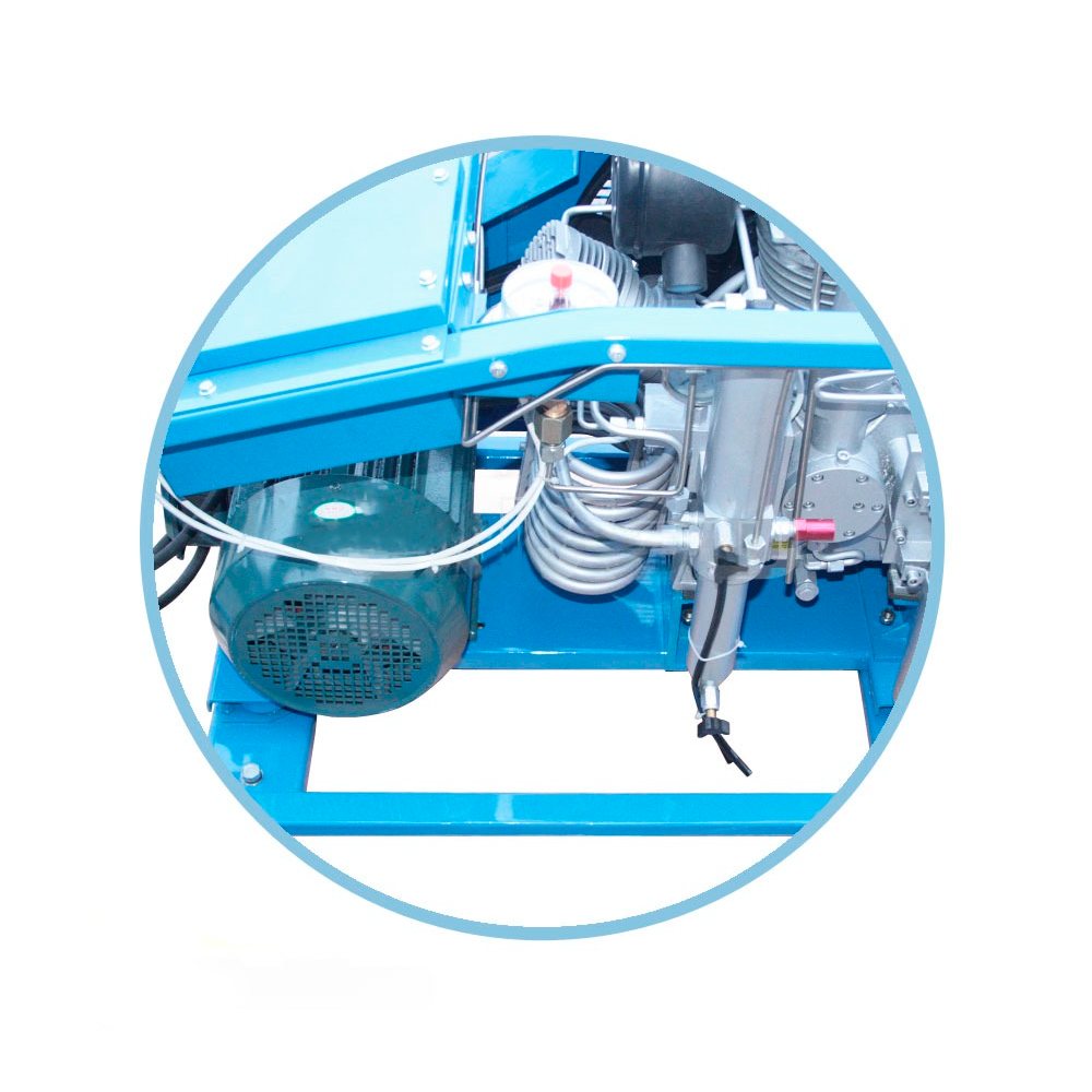 Компрессор высокого давления FROSP КВД 400300 380В 400лмин 300бар 75кВт