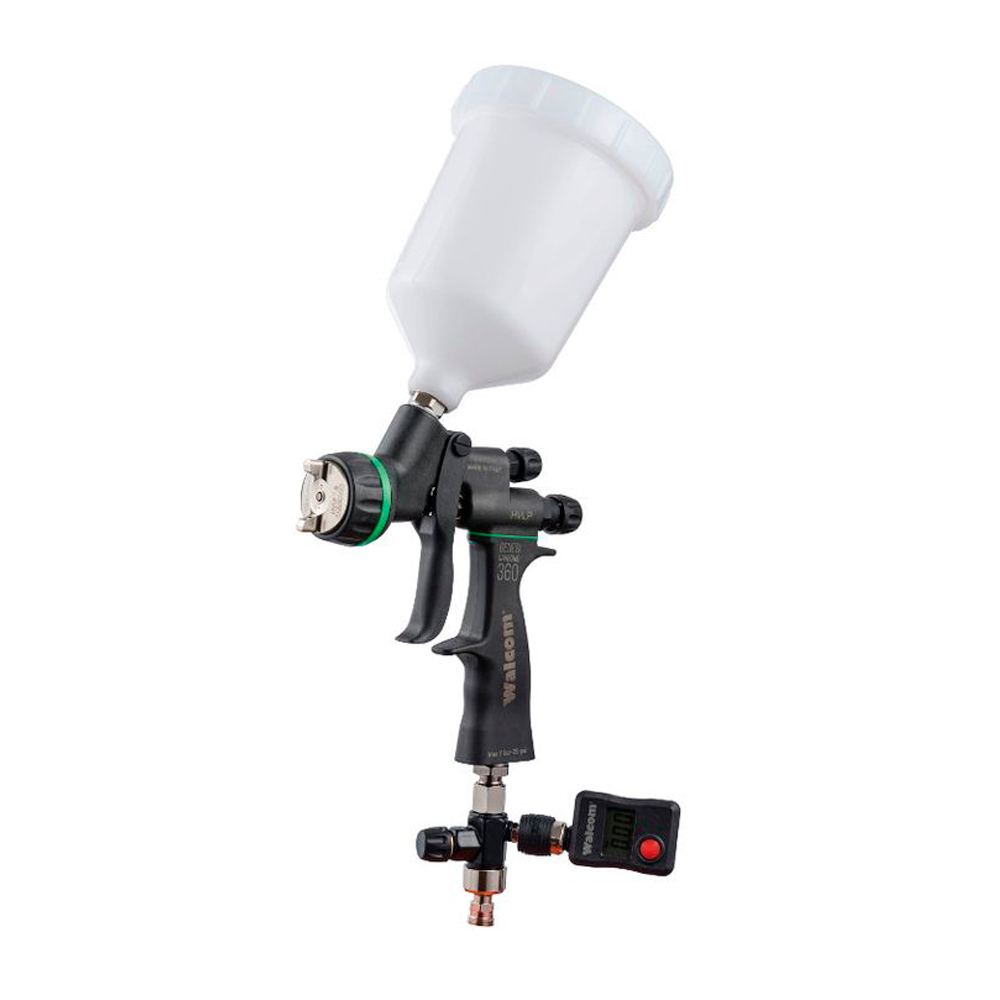 

Краскопульт Walcom Genesi Carbonio 360 HVLP [9830**]