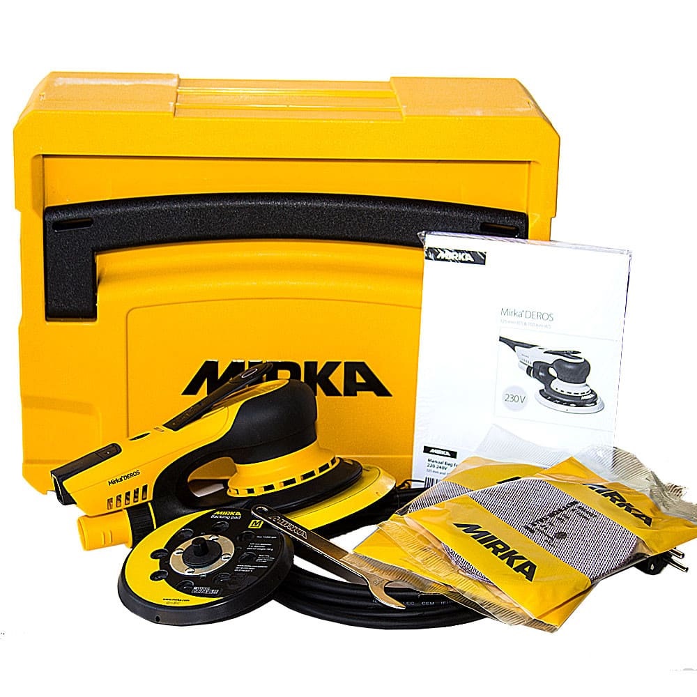 Электрическая шлифмашинка MIRKA DEROS5650CV 125150мм орбита 50мм кейс MID5650202CA MRK