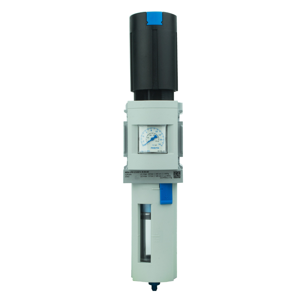Фильтр-регулятор давления Festo MS6-LFR-12-D7-ERM-AS 529188