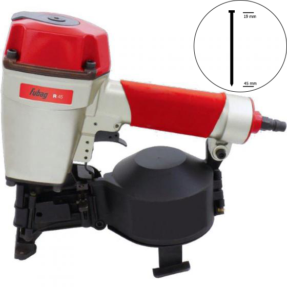 Кровельный гвоздезабивной пистолет Fubag R45 100157 3000000₽