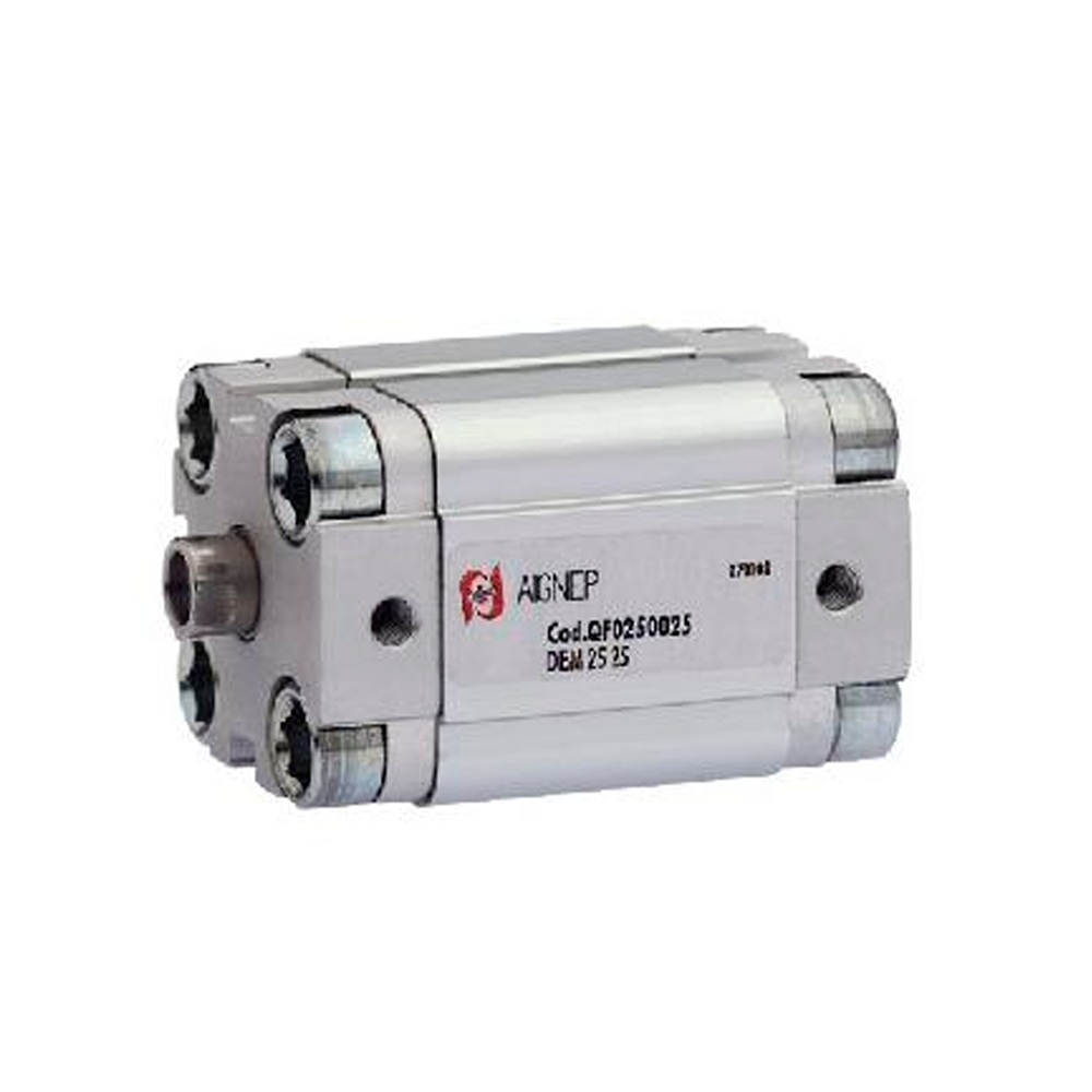Пневмоцилиндр 20х25 Aignep QB0200025 компактный