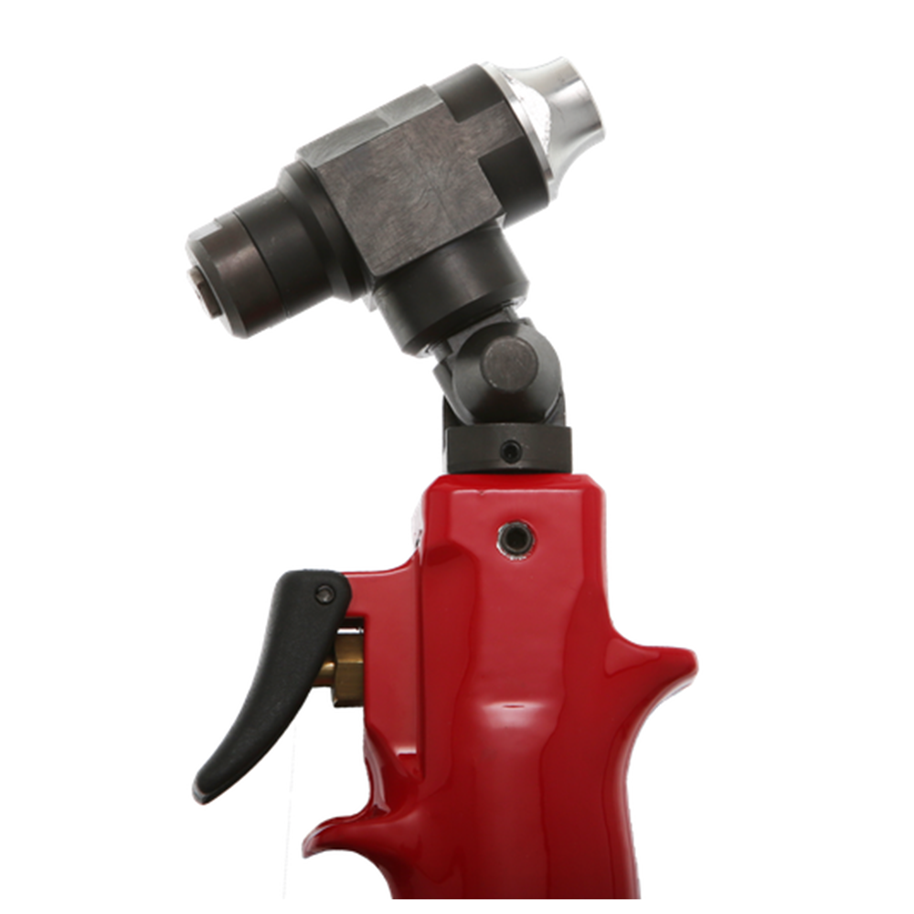 Пневмогидравлический заклепочник RIV536 для заклепок 24-48 мм с поворотной головкой