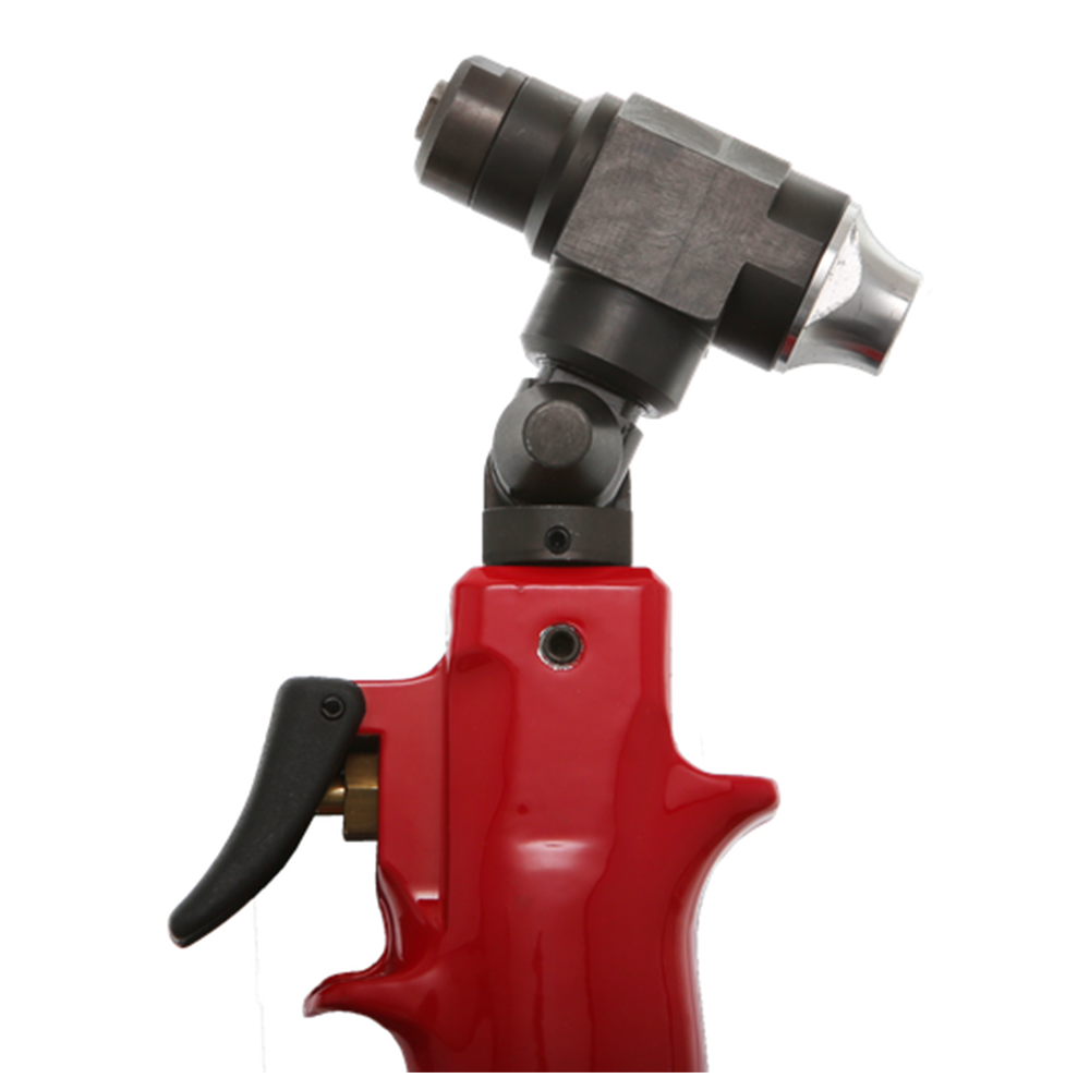 Пневмогидравлический заклепочник RIV536 для заклепок 24-48 мм с поворотной головкой