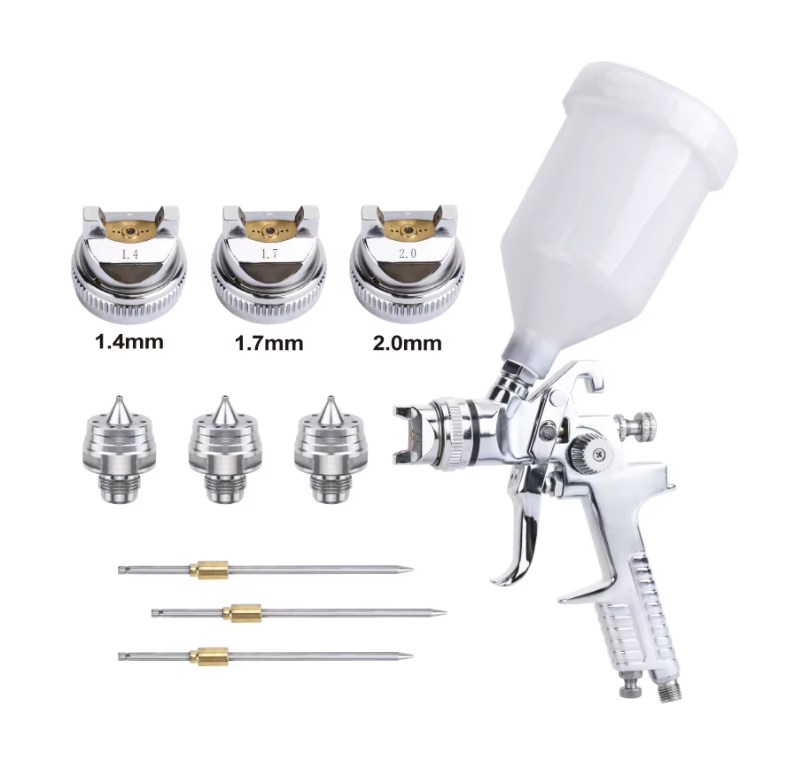 Краскопульт пневматический Rongpeng H827-B