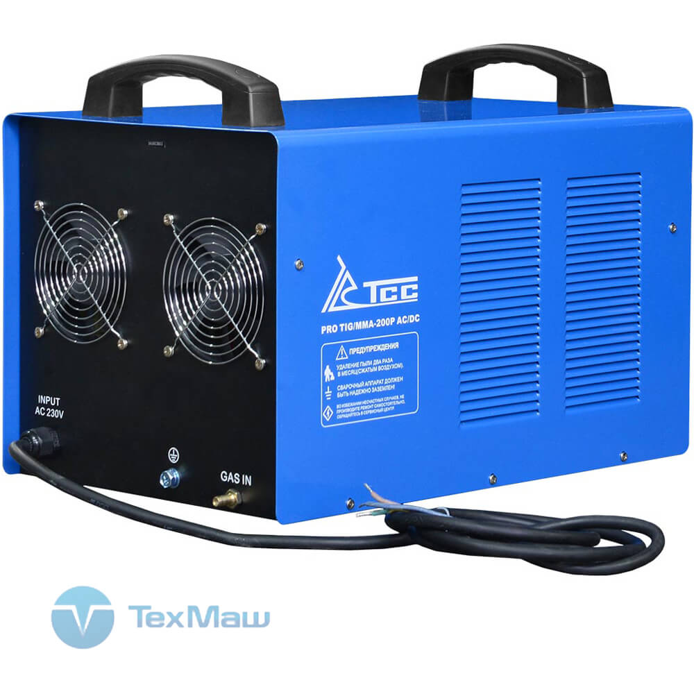 Сварочный инвертор ТСС PRO TIGMMA-200P ACDC