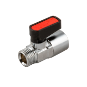 Кран комбинированный Aignep нар. резьба G1/8&quot;, внутр. резьба G1/8&quot; [0641000001]