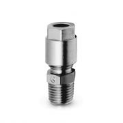 Фитинг прямой обжимной под трубку Ø10 с наружной резьбой R1/4" Camozzi 1050 10-1/4