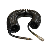 Шланг спиральный с фитингами PEGAS 10/14, 10 м, полиуретановый