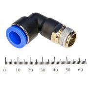 Фитинг L- образный с наружной резьбой PL 12-03 (R3/8")