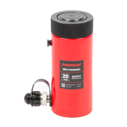 Домкрат гидравлический, однополостной, с фиксирующей гайкой 20 т, ход 100 мм [HRH-CY0200005]