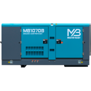Винтовой дизельный компрессор Master Blast MB-1070B-25 на раме