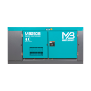 Винтовой дизельный компрессор Master Blast MB-210B-10+АС с осушителем, на раме