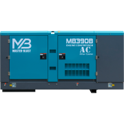 Винтовой дизельный компрессор Master Blast MB-390B-10+АС с осушителем, на раме