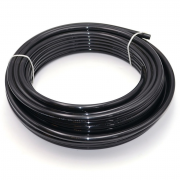 Трубка полиамидная (нейлоновая) черная PA12 11х14 мм (15 атм) Трубка полиамидная (нейлоновая) черная PA12 11х14 мм (15 атм)