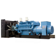 Дизельный генератор Азимут АД‑2000С‑Т400‑2РМ27 (2000 кВт, открытое исполнение, двигатель MTU, автозапуск)