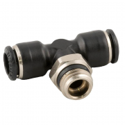 Фитинг‑адаптер Aignep Т‑образный под трубку Ø6, нар. резьба G1/8" (10шт)