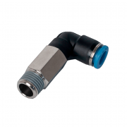 Фитинг L‑образный удлиненный NBPT PLL 06‑02 (нар. резьба R1/4")