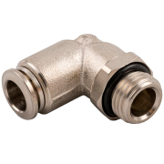 Фитинг цанговый L‑образный Aignep 5711600025 под трубку Ø12 с наружной резьбой G1/4"