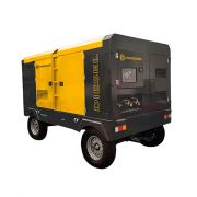 Дизельный винтовой компрессор ET SD‑550T‑19 бар (на шасси)