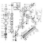 Приводной блок с уплотнительным кольцом (№118,119)для FROSP AF‑9021А