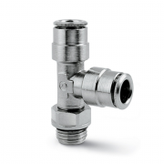 Цанговый тройник поворотный Camozzi 6442 8‑1/8