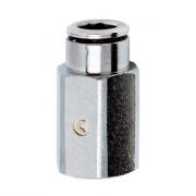 Фитинг цанговый прямой Camozzi 6463 10‑1/4