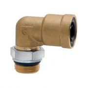 Фитинг цанговый L‑образный Camozzi 9502 12‑M22X1,5TC под Ø12 с наружной резьбой M22x1,5 (La)