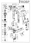 Боек с поршнем в сборе (№Р1) для FROSP CRN‑45A 