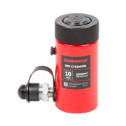 Домкрат гидравлический, однополостной, с фиксирующей гайкой 10 т, ход 50 мм [HRH‑CY0200001]