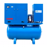 Винтовой компрессор KraftMachine КМ11‑10рВ‑500/О (8бар, 11кВт, 500л, осушитель, IP54)