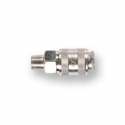Соединение быстросъем. МАМА х нар. резьба 1/4" (сталь) ECO (AS‑F/MT14)