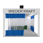 Пост подготовки к окраске WDK‑410 с диагональным потоком воздуха