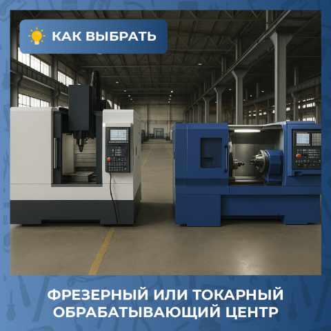 Фрезерный или токарный обрабатывающий центр: как выбрать под задачу?