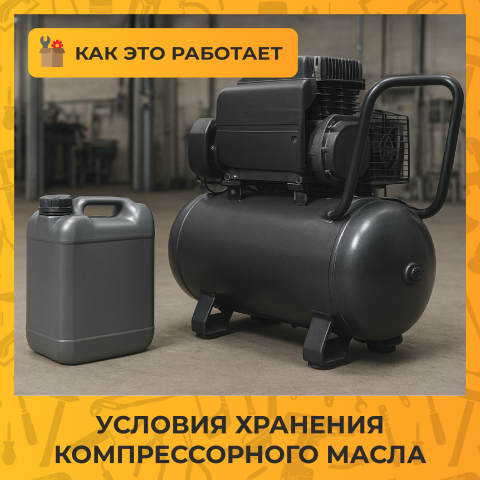 Условия хранения компрессорного масла