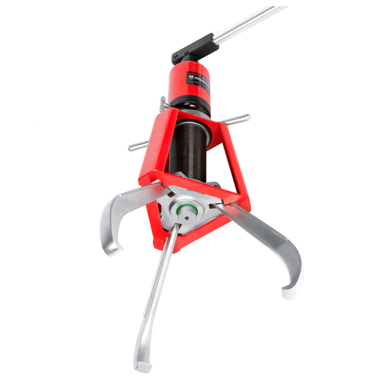 Съёмник гидравлический со встроенным насосом, самоцентрующийся, 10 т, Ø захвата 20-300 мм, глубина 210 мм [HRH-PU0310300]