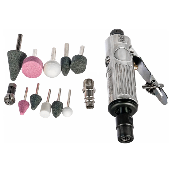 Пневмошлифмашина прямая Fubag GL25000 (набор, кейс) [100101]