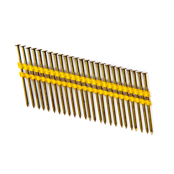 Гвозди реечные 21 градуc 2.8/75 ершеные / 3000шт // M-MECH