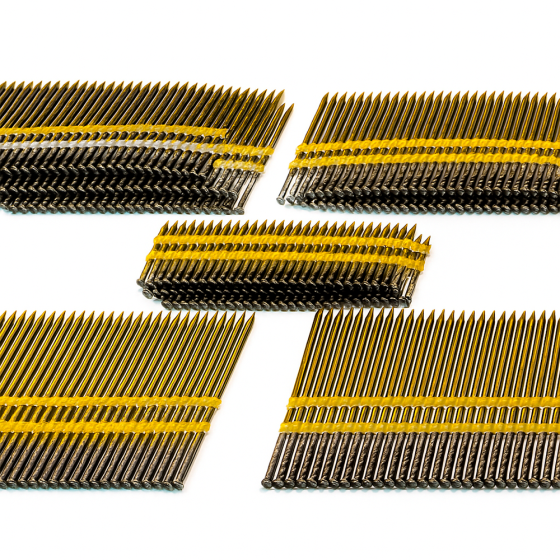 Реечные гвозди R20 31x90 BK RING / 3000 шт // BeA 